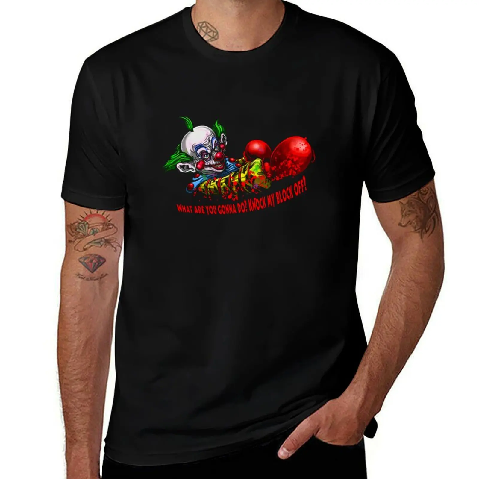 

KILLER KLOWNS FROM OUTER SPACE ITS CRAAAZY T-Shirt sports fans new gifts and t-shirts Man t-shirt blue lock Men's t-shirts