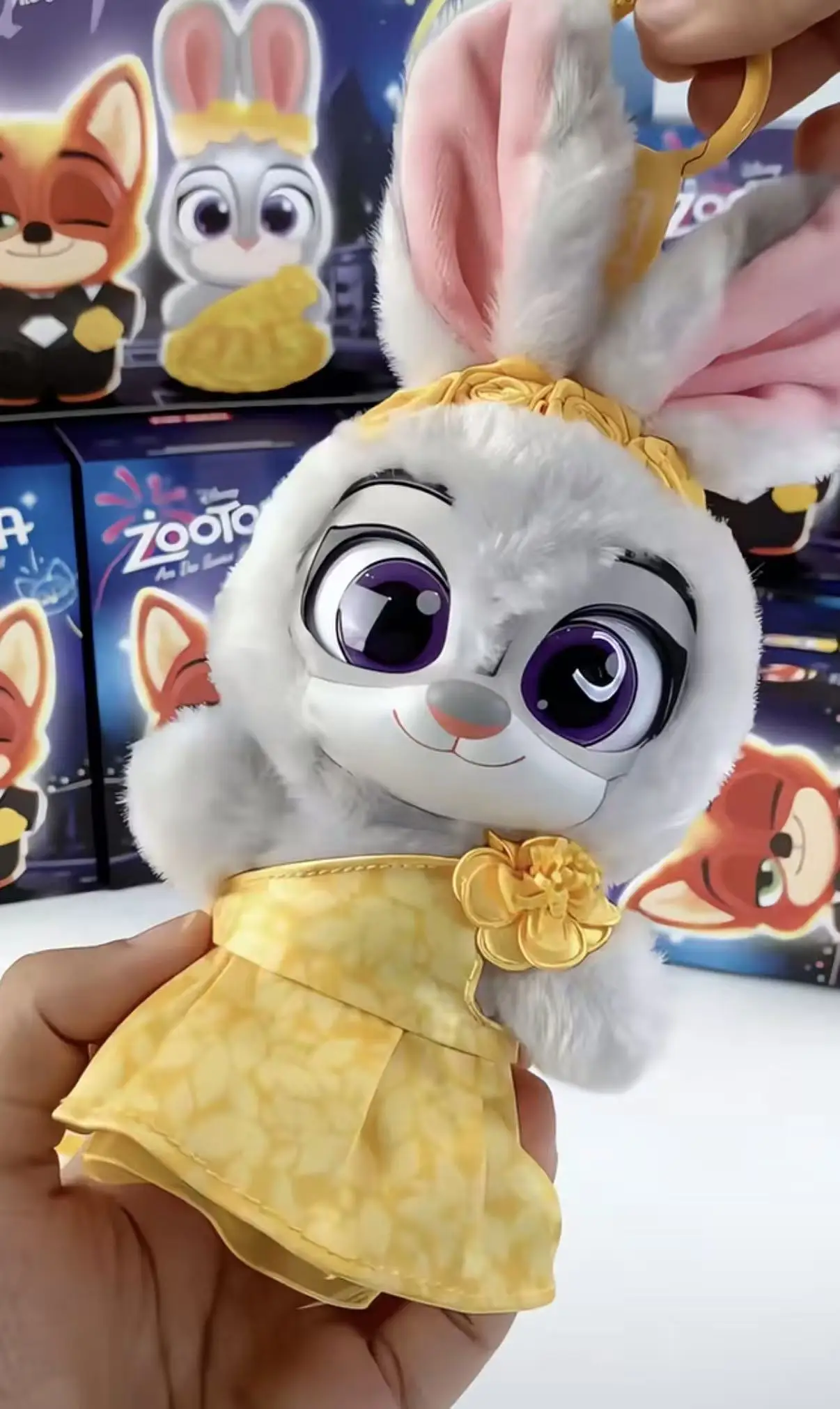 POP MART Disney Zootopia Ace Duo Series Plush Pendant Blind Box - Mystery Action Figure Surprise Cute Model Toy