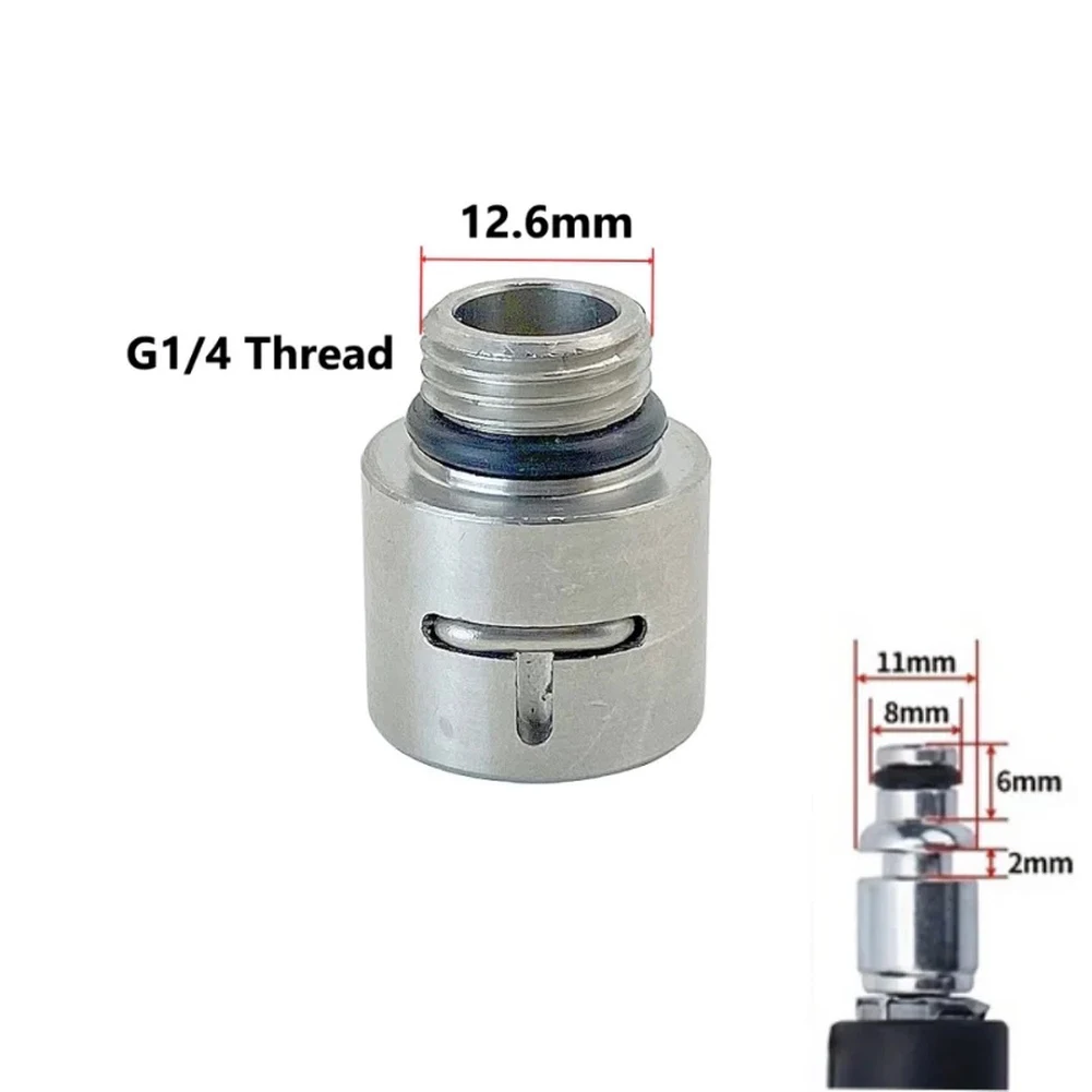Drain Cleaning Nozzle Pressure Washer Adapter 4500 PSI Capacity Seamless Hose Connection For Lavor Cleaning Machines