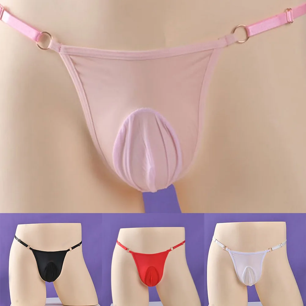 

Men Lace Egg Bag Sissy Men's Panties Underwear Sheer Sexy Lingerie Thong G-String Low Rise T-Back Briefs Underpants Men Fashion
