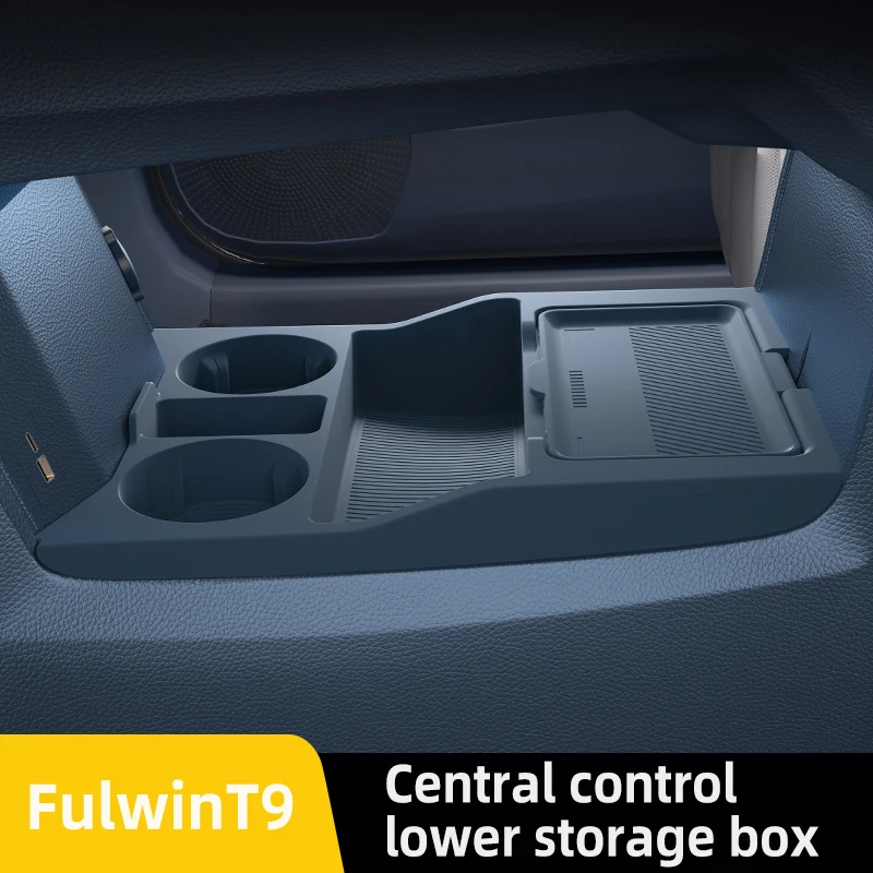 

Для EXEED CHERY T9 2025 2026, ящик для хранения, центральный подлокотник, скрытый ящик, держатель для чашки, органайзер, аксессуары для интерьера