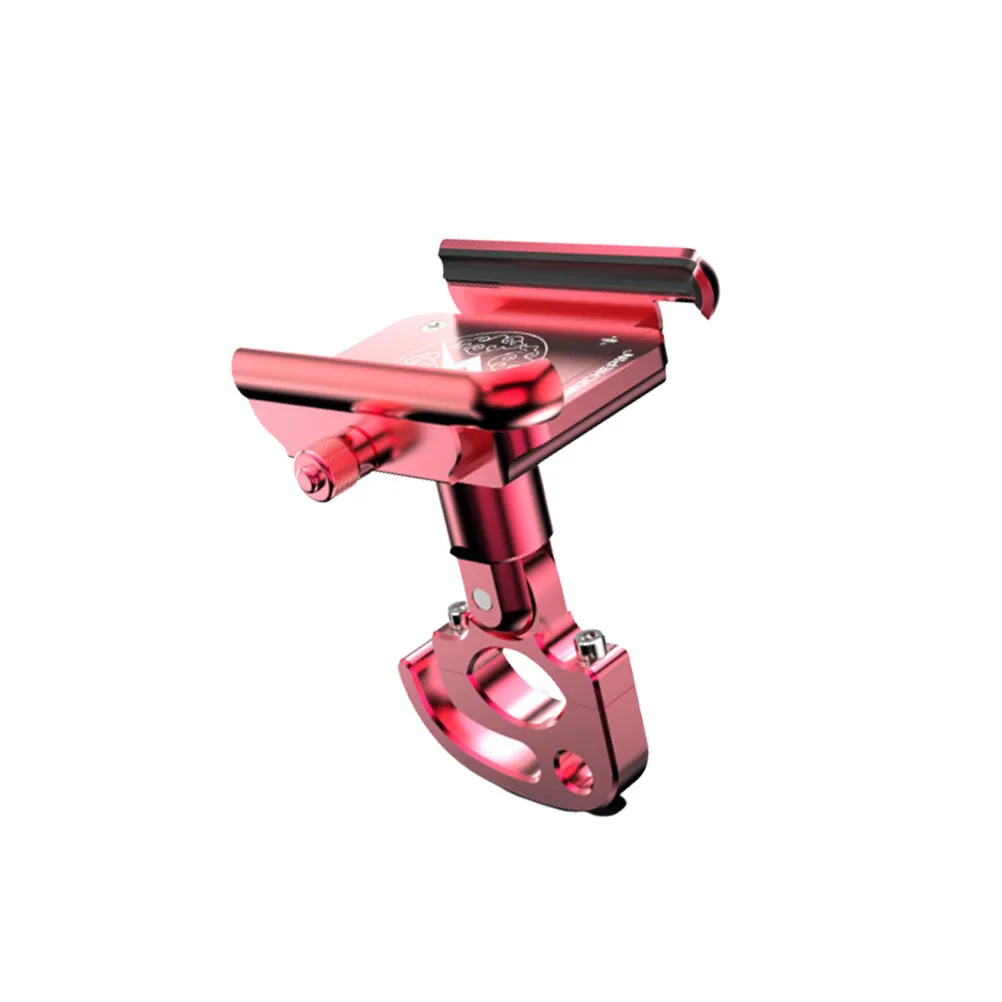 

Держатель для телефона из алюминиевого сплава, прочный, для руля велосипеда/мотоцикла 20-28 мм, с поворотом на 360 градусов, нескользящий, для мобильных устройств