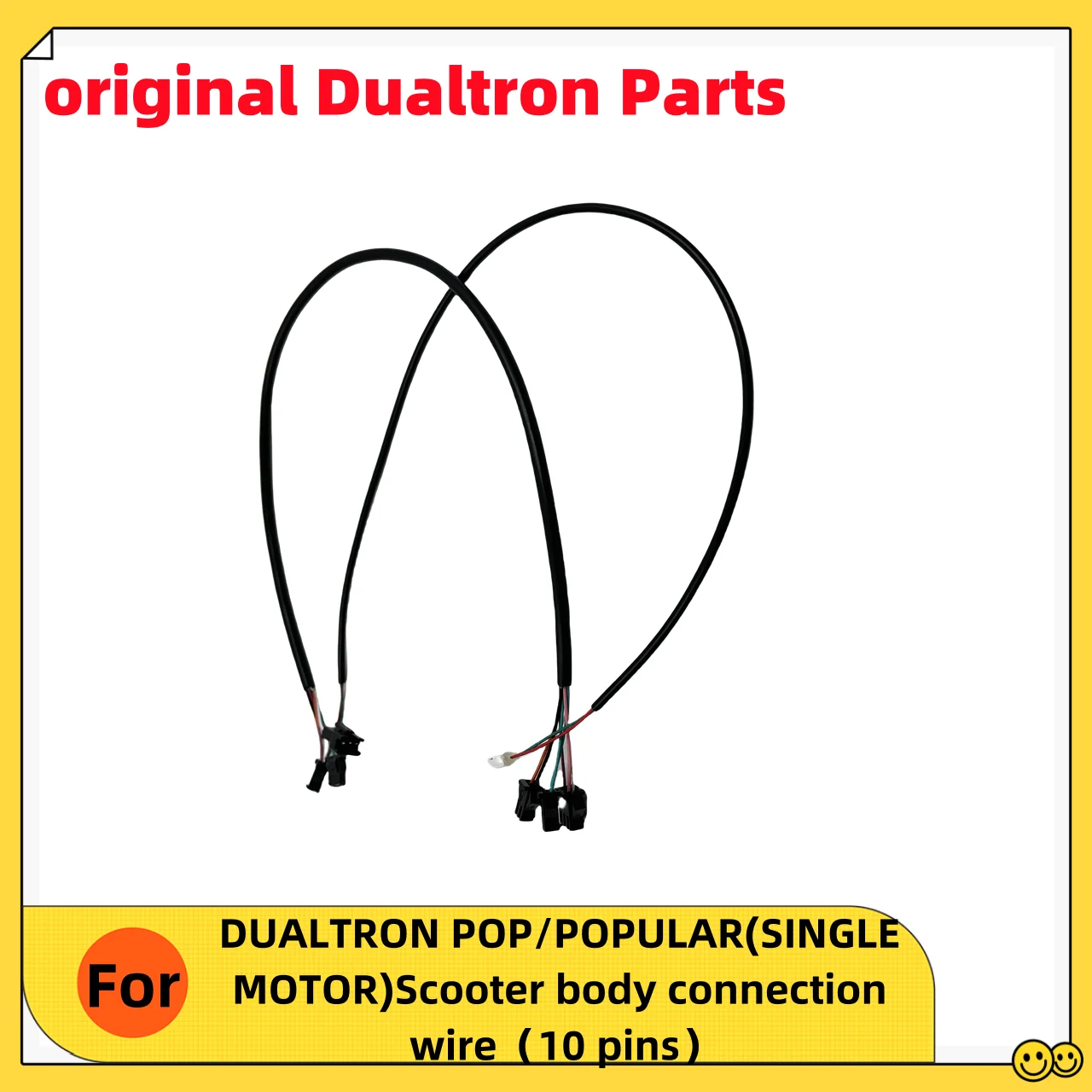 original Dualtron spare Parts Scooter body connection wire（10 pins）For DUALTRON POP/POPULAR(SINGLE MOTOR) scooter model，Dualtron