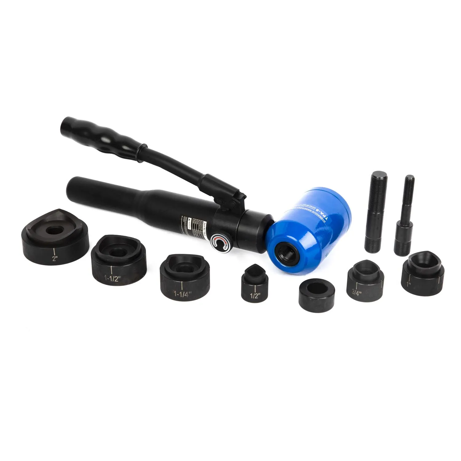 

TPA-8 TON Hydraulic Punch Driver Manual Hole Digger Puncher Drilling and Punching Tool