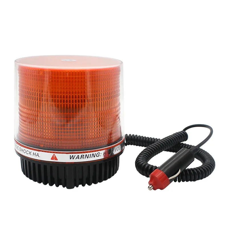 

LED car warning light engineering vehicle 12-24V roof emergency traffic signal magnetic light 9 flash TY-WP-0221