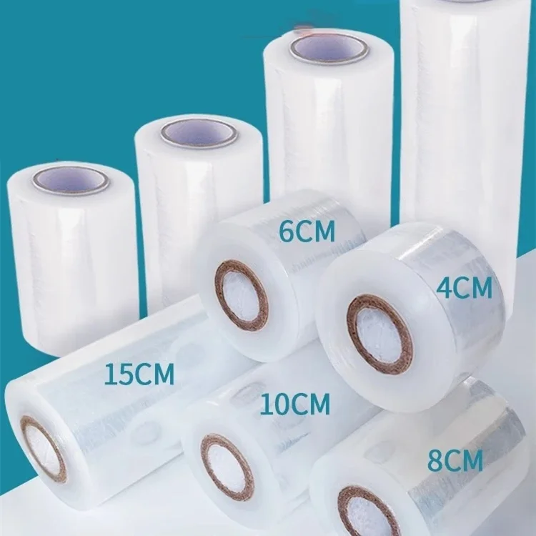 

Прозрачная упаковочная пленка для запутывания растений, прививка фруктов, овощей, свежести, упаковка для сохранения, пластиковая полиэтиленовая стрейч-пленка