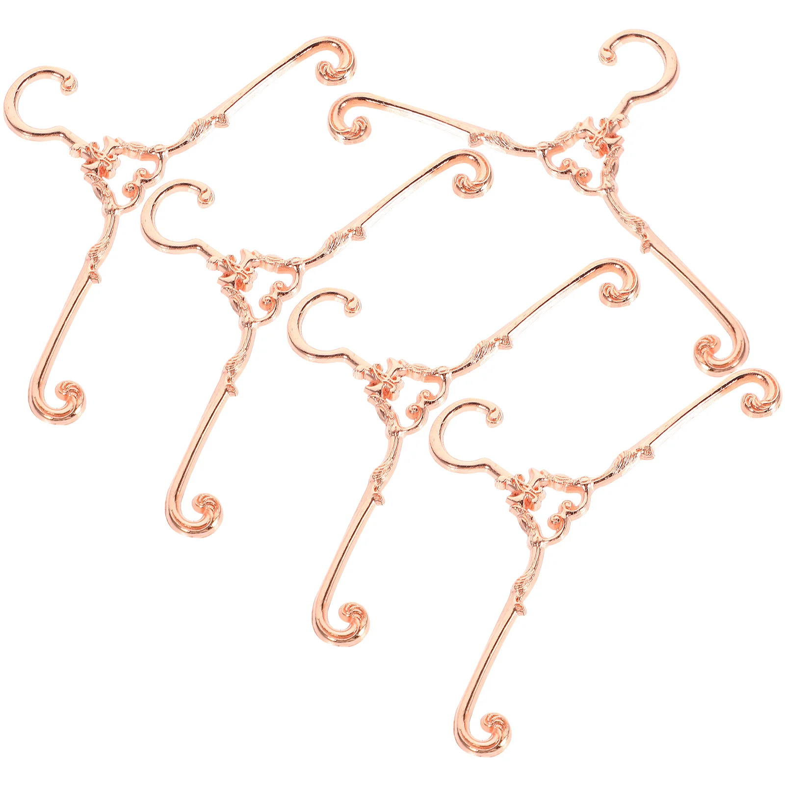 Hanger Apparel Clothing Holder Shoes Rack Mini Clothes Hangers House Miniature Small