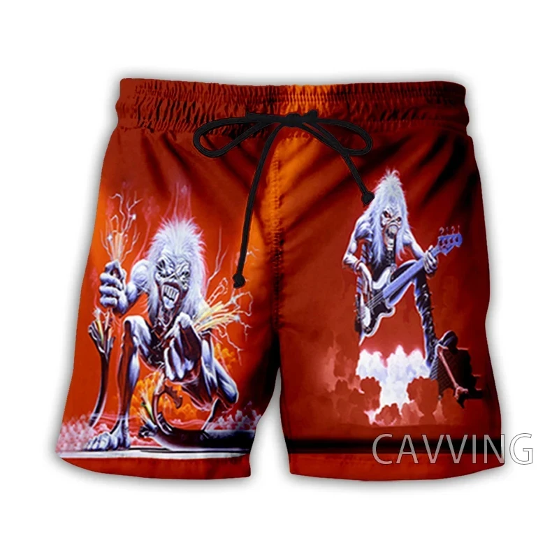 New Fashion 3D Printed Gothic Retro Horror Skull Summer Beach Shorts Street Men Quick Drying Vacation Casual Sports Shorts