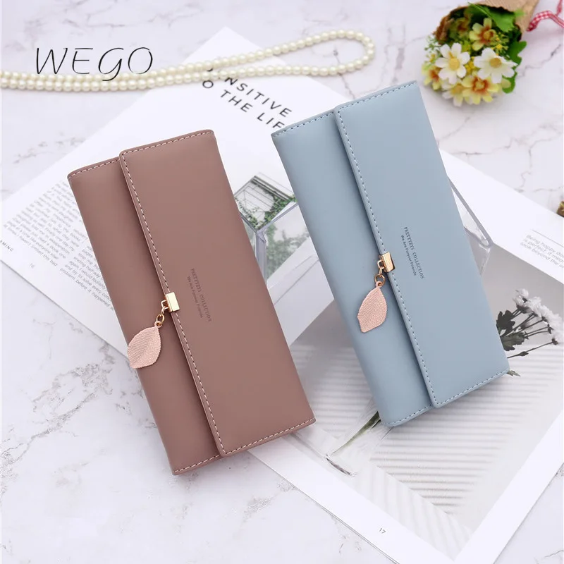 PU Long Wallet Retro Female Hasp Coin Purses High Quality Lattice Card Holder Clutch Bag Wallets for Women