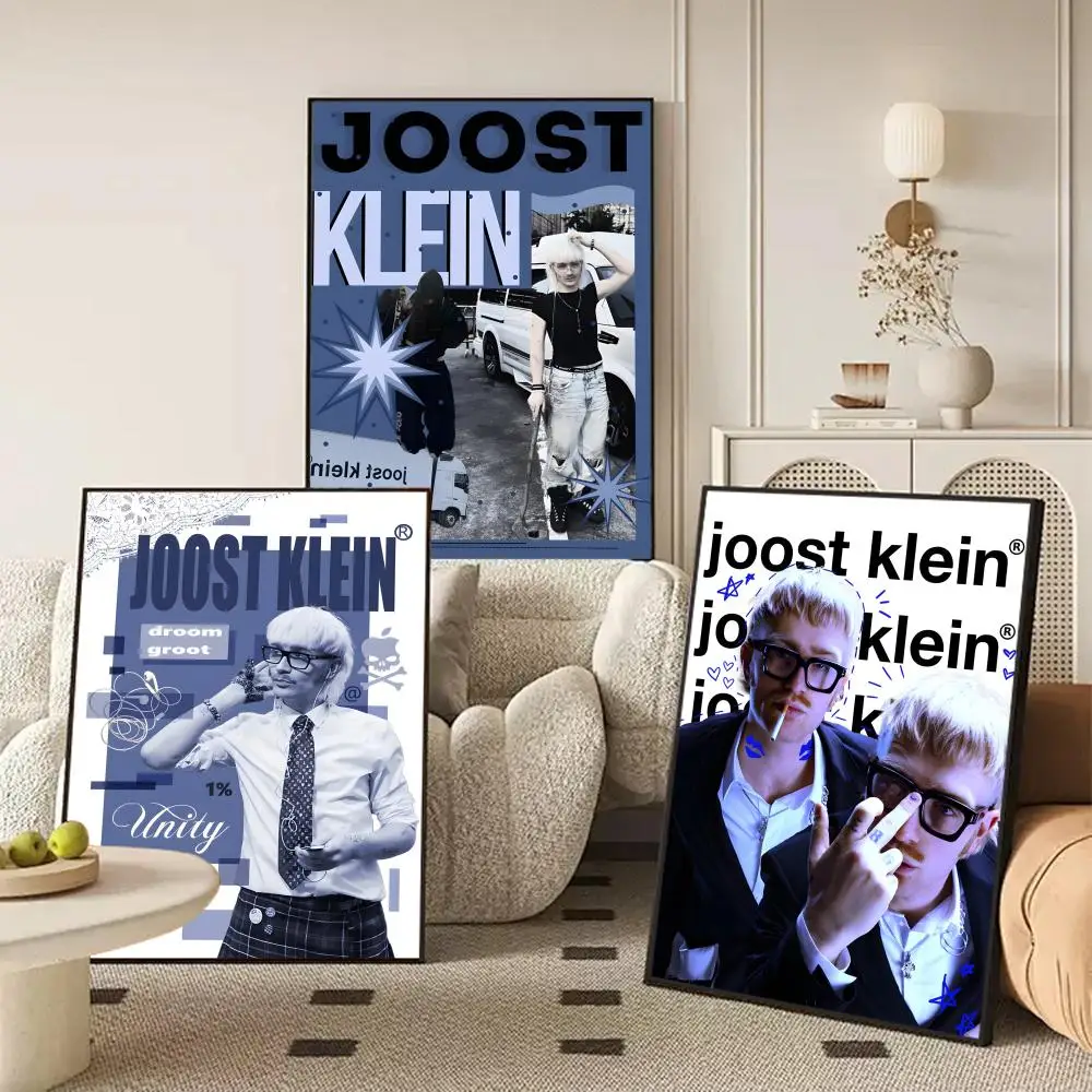 Singer J-Joost K-Klein Poster Waterproof Self-Stick Wall Art Stickers, Removable Wall Decor for Living Room and Bedroom