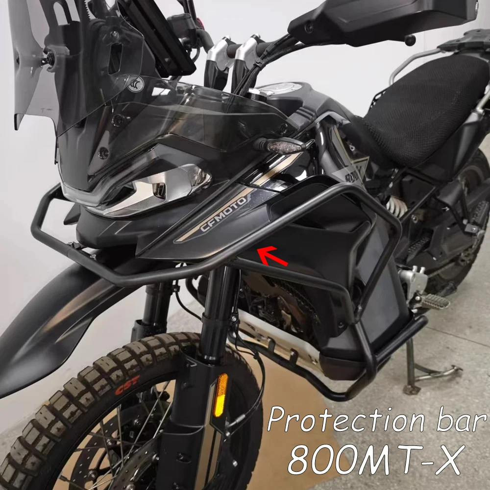 

800MTX защита от столкновений мотоциклетного двигателя для CFMOTO 800 MT-X CF800MTX верхняя и нижняя защитная планка