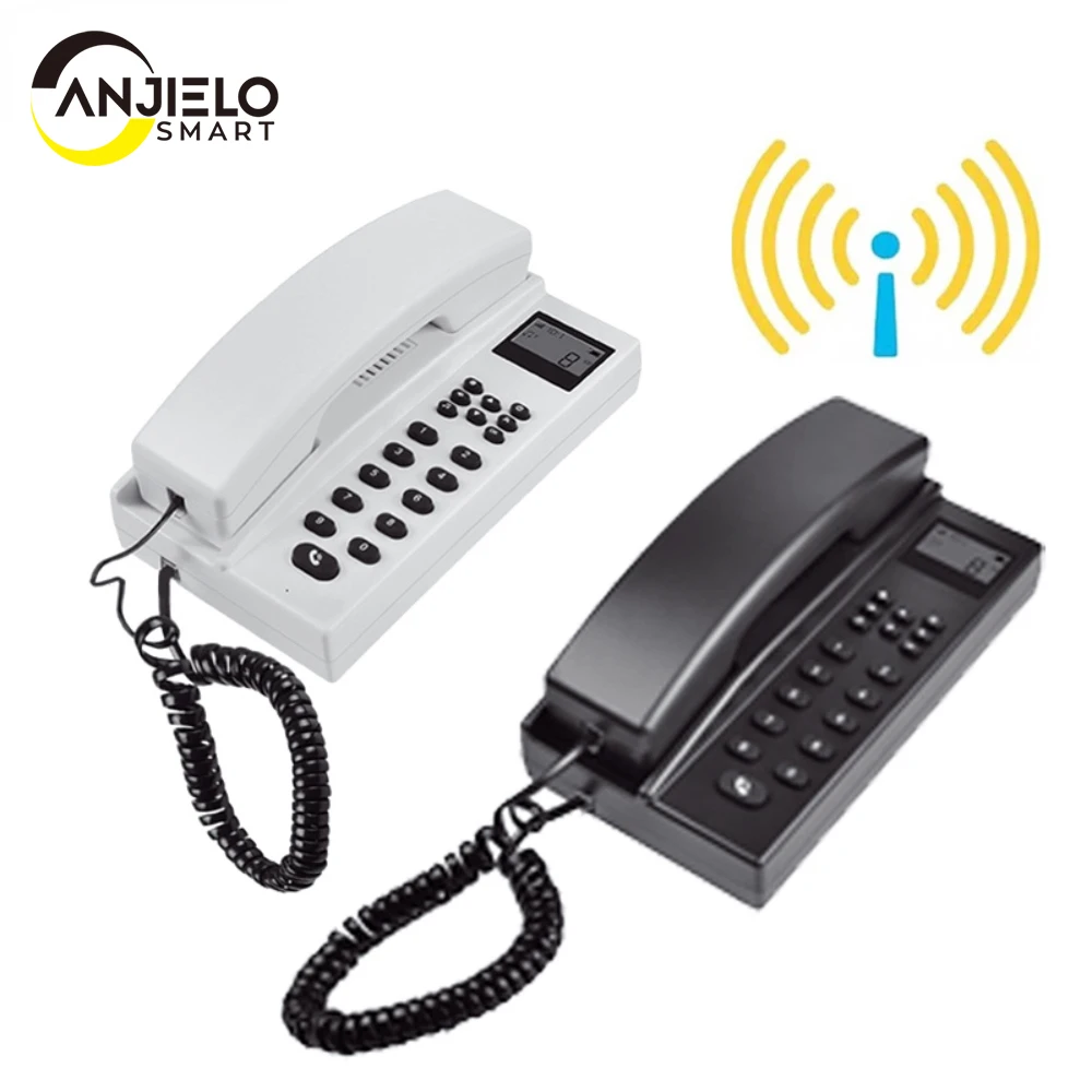 2.4ghz sem fio do armazém intercomunicador de voz sem fio apartamento villa walkie-talkie telefone porteiro sem fio para escritório em casa