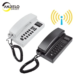 2.4GHz Wireless Intercom Phone System Audio Handsets Telephone Communication System for Hotel Warehouse Office Factory Home