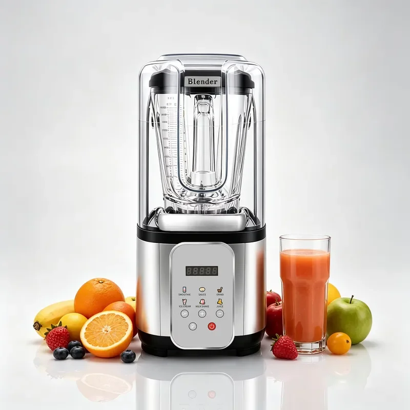 8003FB 2L High Power Heavy Duty Commercial Beverage Blender, Multifunctional Industrial Juicing Blender for Restaurants and