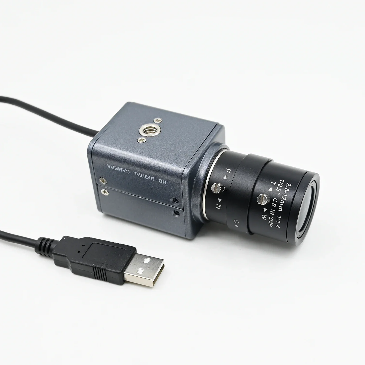 

OV9281 120FPS Global Shutter USB Camera 720P,Monochrome, Housing Webcam,With 5-50mm Varifocal CS Lens,High Frame Rate Capture