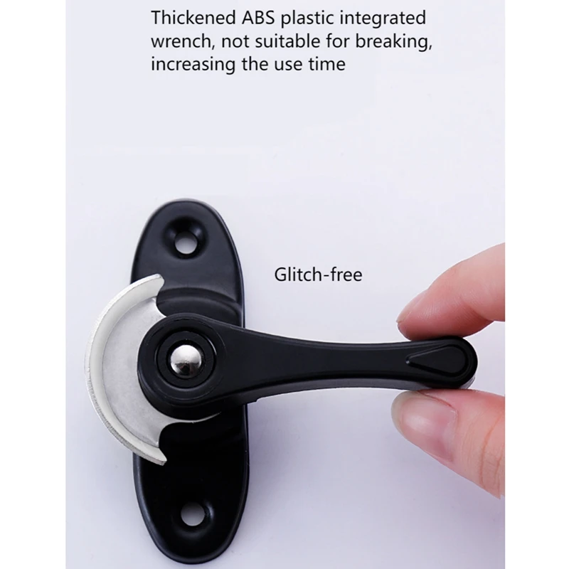 Sliding Door And Window Sash Safety Lock Crescent Type Two-Way Lock