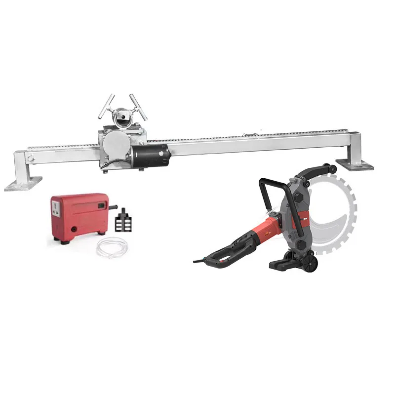 Concrete Ring Saw Guide Rail Cutting Machine Stand Universal Alloy Track System for Wall and Floor Cutting