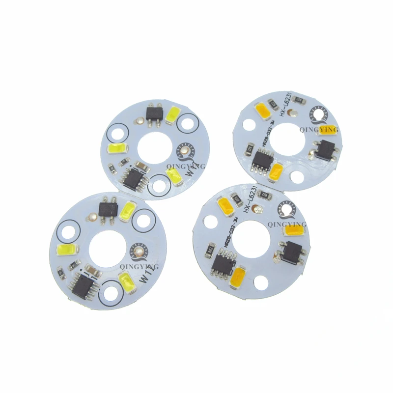 220v SMD 5730 aluminum led pcb 2W 3w 5w  6W 7w 10w 12w 15w 18w 24w integrated driver lamp plate White/ Warm White For LED Bulb