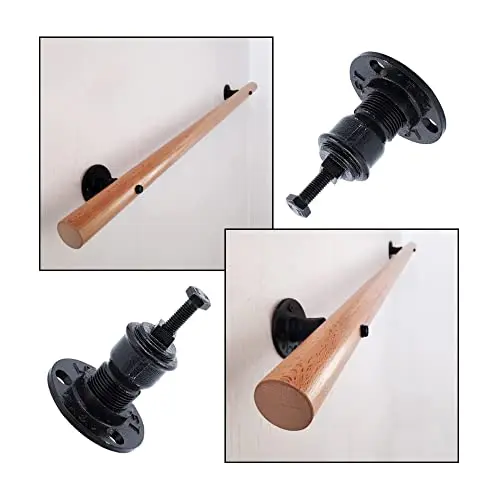 Stairway Safety Guard Rail Supplies Industrial Pipe Stair Handrail Sturdy Stylish Easy Installation For Indoor Outdoor Decor