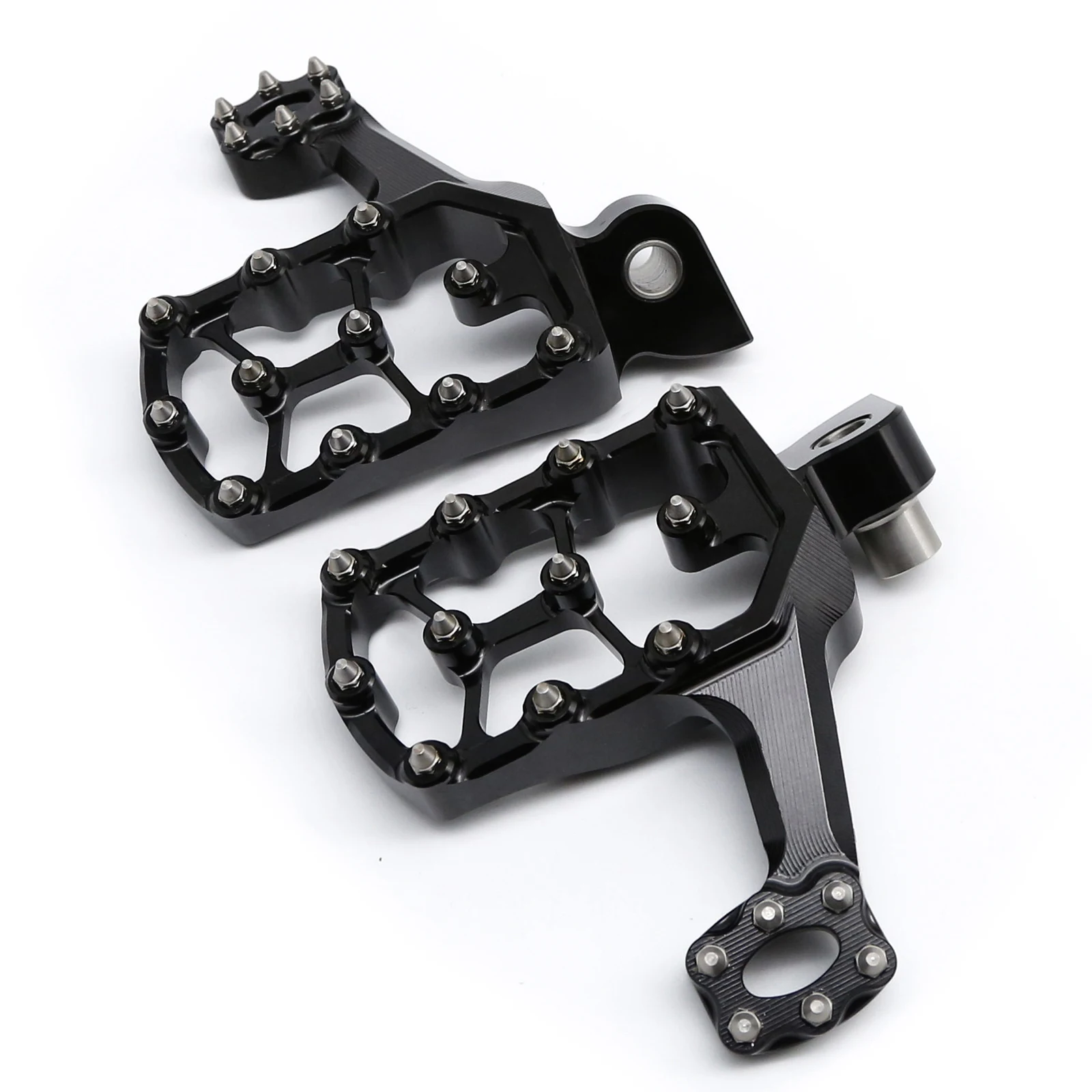 For Yamaha YZ125 YZ250 YZ250F YZ450F WR250F WR450F 2003-2024 / YZ125X YZ250X FX CNC Wide Fat Footrest Footpeg Foot Pegs Pedal