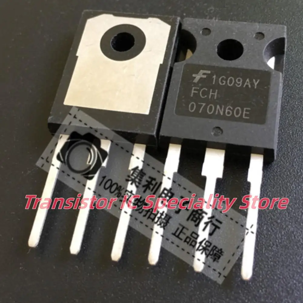 5PCS-10PCS  FCH070N60E  MOS TO-247 52A 600V  Imported  Original  Best Quality