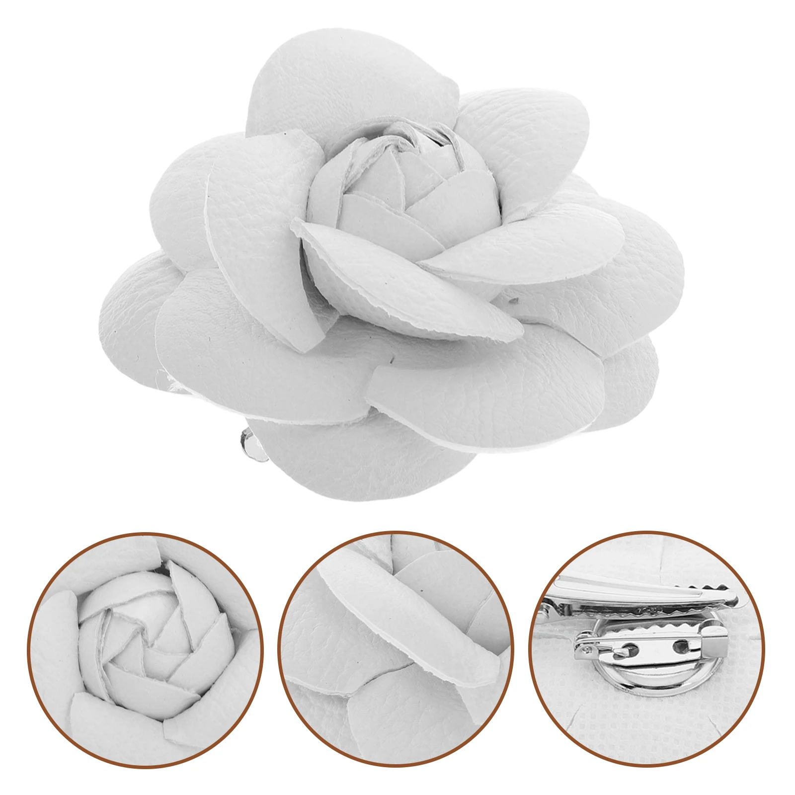 

2pcs Removable Rose Shoe Buckles Decorative Clips for Women Faux Zinc Alloy Elegant High Heel Accessories Detachable