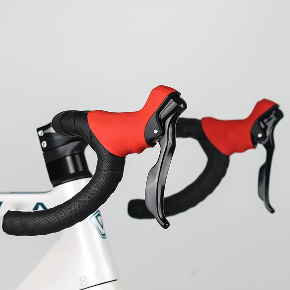 AliExpress TOOPRE For Microshift Bicycle Double Triple 7 8 9 10 Speed Road Bike STI Shifter Brake Levers Shift Brake Lever Bracket Cover Hood