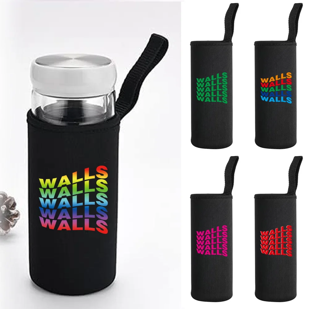 

550ml Portable Water Bottle Cover Wear-resistant Travel Fitness Anti Overflow Cup Accessories Thickened Water Cup Cover