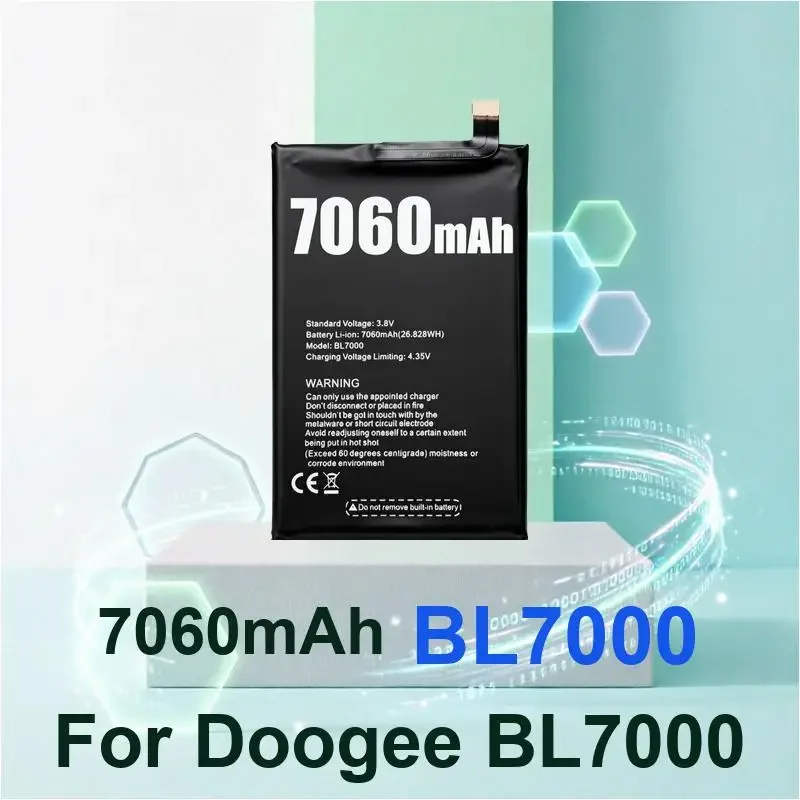 Replacement Mobile Phone Battery For Doogee BL7000 BL7000 7060mAh