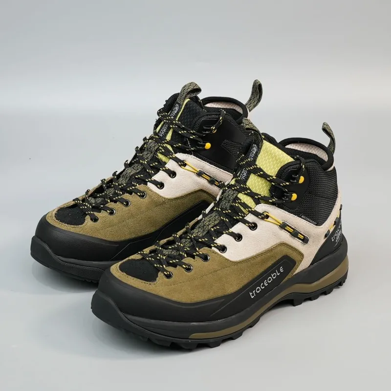 

2026 New Luxury Hiking Men Shoes Anti-Slip Shoes For Men Mountain Wearable Climbing Shoe For Mans Mid-Top Outdoor Walking Shoes