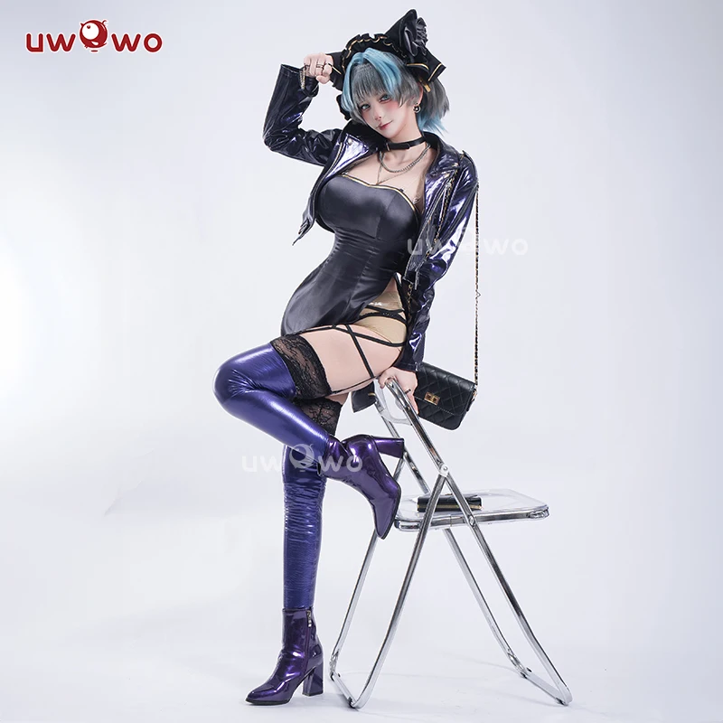 

PRE SALE UWOWO Game Cheshire Casual Outfit Cosplay Costume S-3XL Halloween Costume