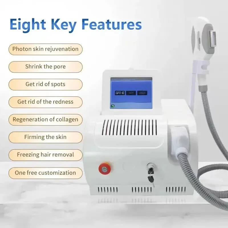 

500000 Нажатий Лучшая портативная машина для удаления волос IPL Elight OPT Безболезненная Последняя технология Постоянное безболезненное для салона