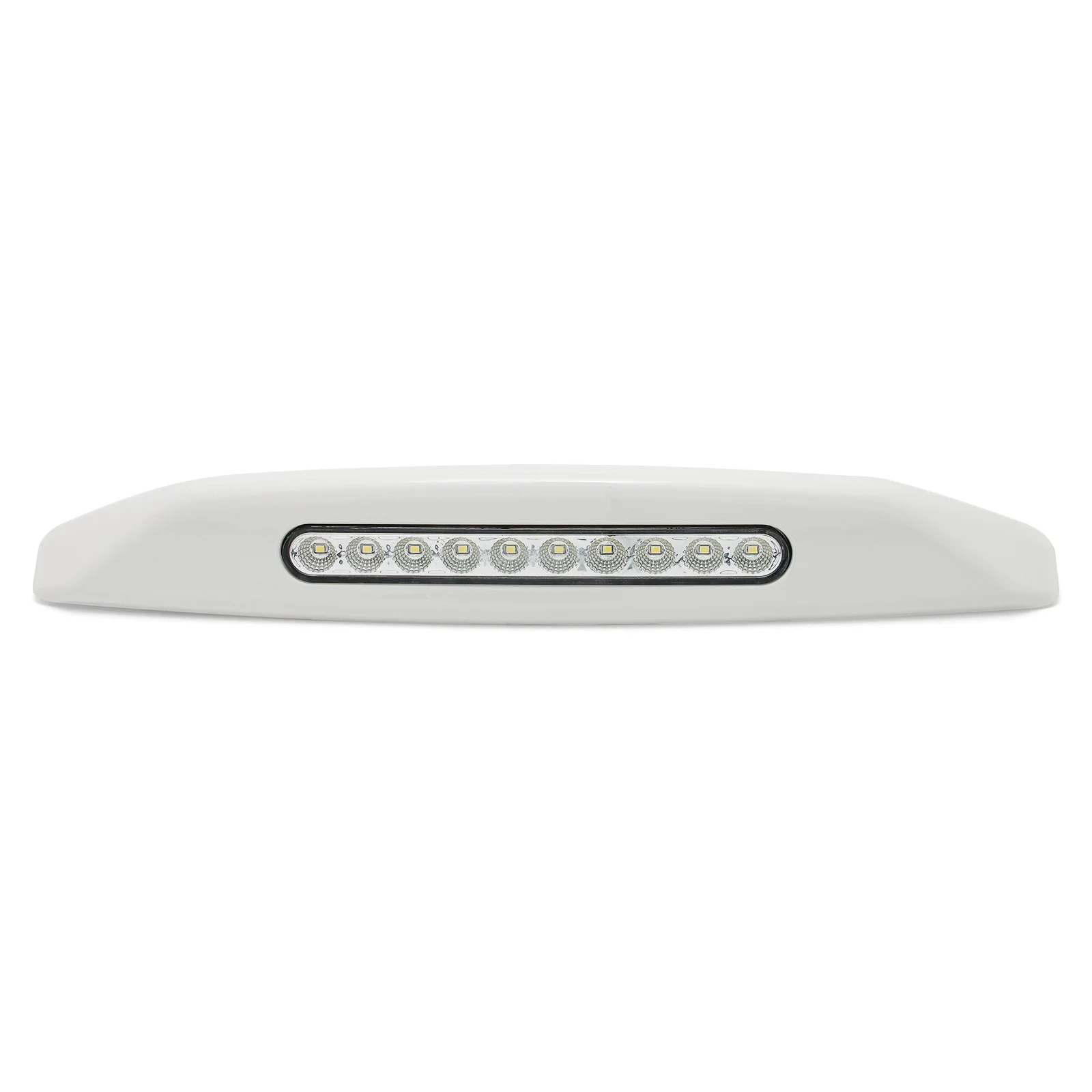 12V RV LED Awning Porch Light Waterproof for Motorhome Caravan Van Camper Trailer Wall Lamps Light 10LED White Led Strip Light