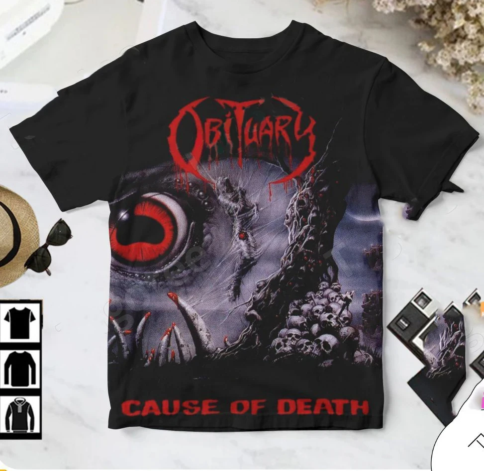 المعادن الثقيلة تي شيرت جديد روك باند ألبوم نعي ثلاثية الأبعاد تي شيرت مطبوع الرجال النساء موضة عادية كم قصير التي شيرت الهيب هوب بلايز تيز