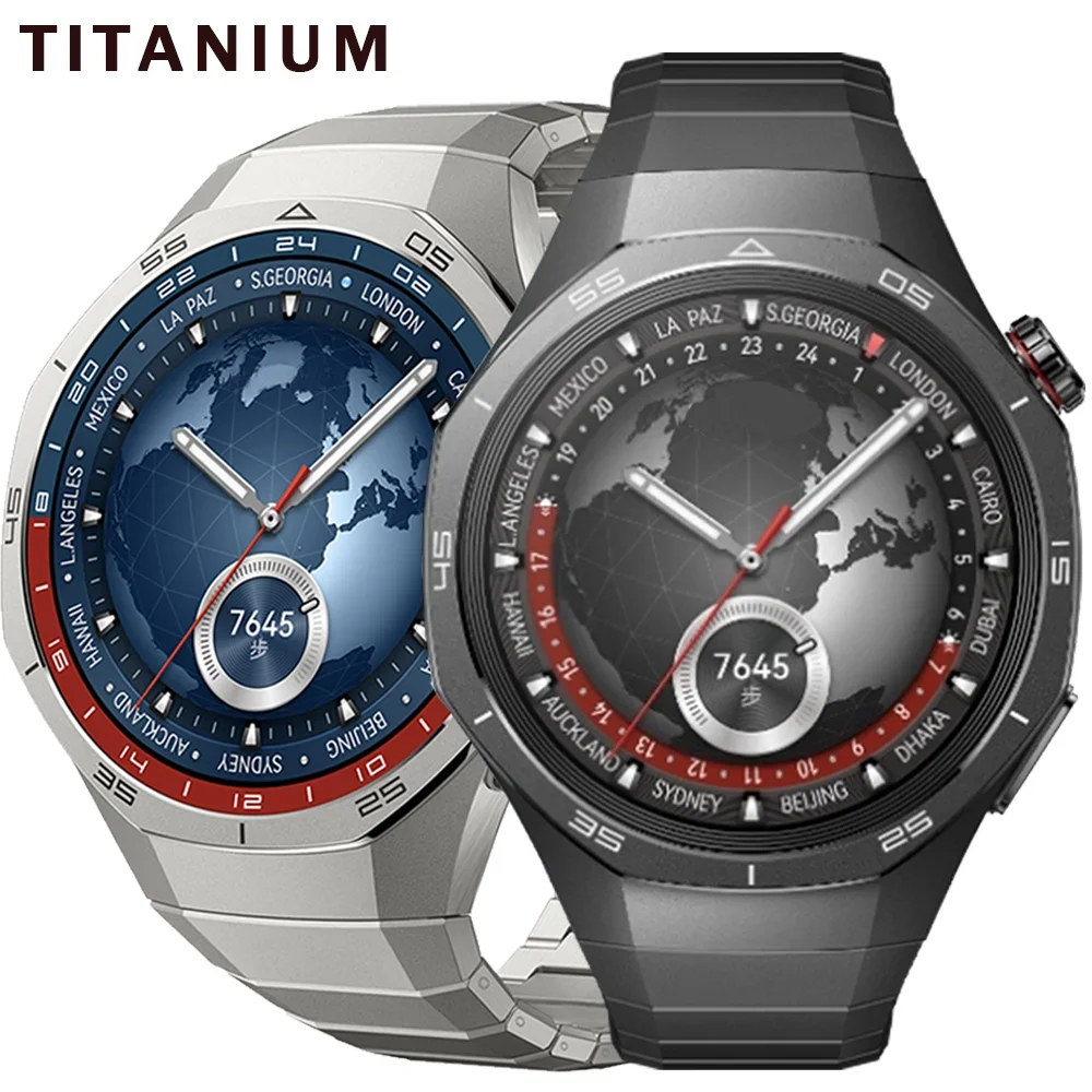 No Gaps Luxury Titanium Alloy Strap For Huawei Watch GT 5 Pro Metal Bracelet For Huawei Watch GT 5 Pro Business Band Correa