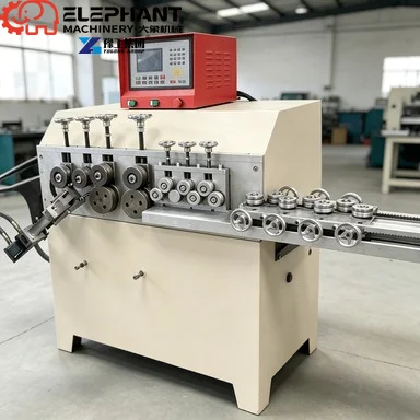 Digital Control Ring Rolling Machine Automatic Metal Wire Circle Forming Equipment Large Quantity Supply Industrial Machine