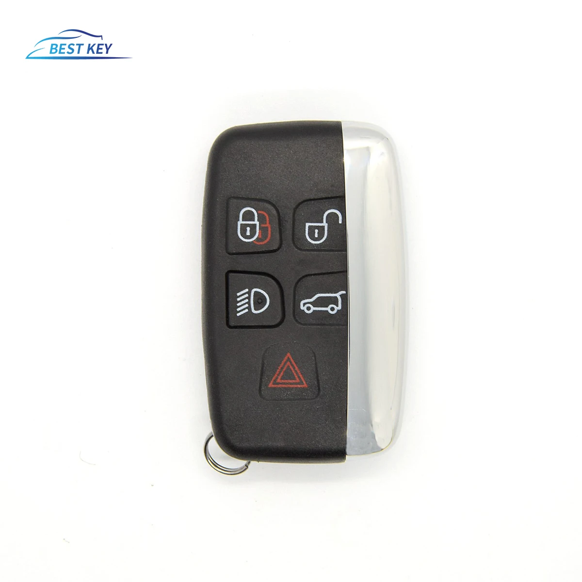 BEST KEY High quality New Remote Key Shell Case Fob 5 Button For Land Rover Range Rover Juguar Sport LR4 Evoque side with words
