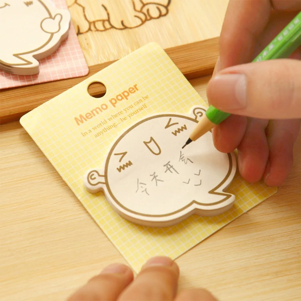 

Paper Thickness Cartoon Cute Onion Smilies Sticky Paper Not Easily Damaged Sticky Notes Strong Viscosity Notes Notepad Student