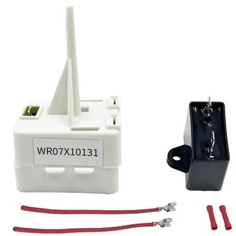 ASWUT-Replacement Refrigerator Compressor Start Relay WR07X10131 Refrigerator Starter Part