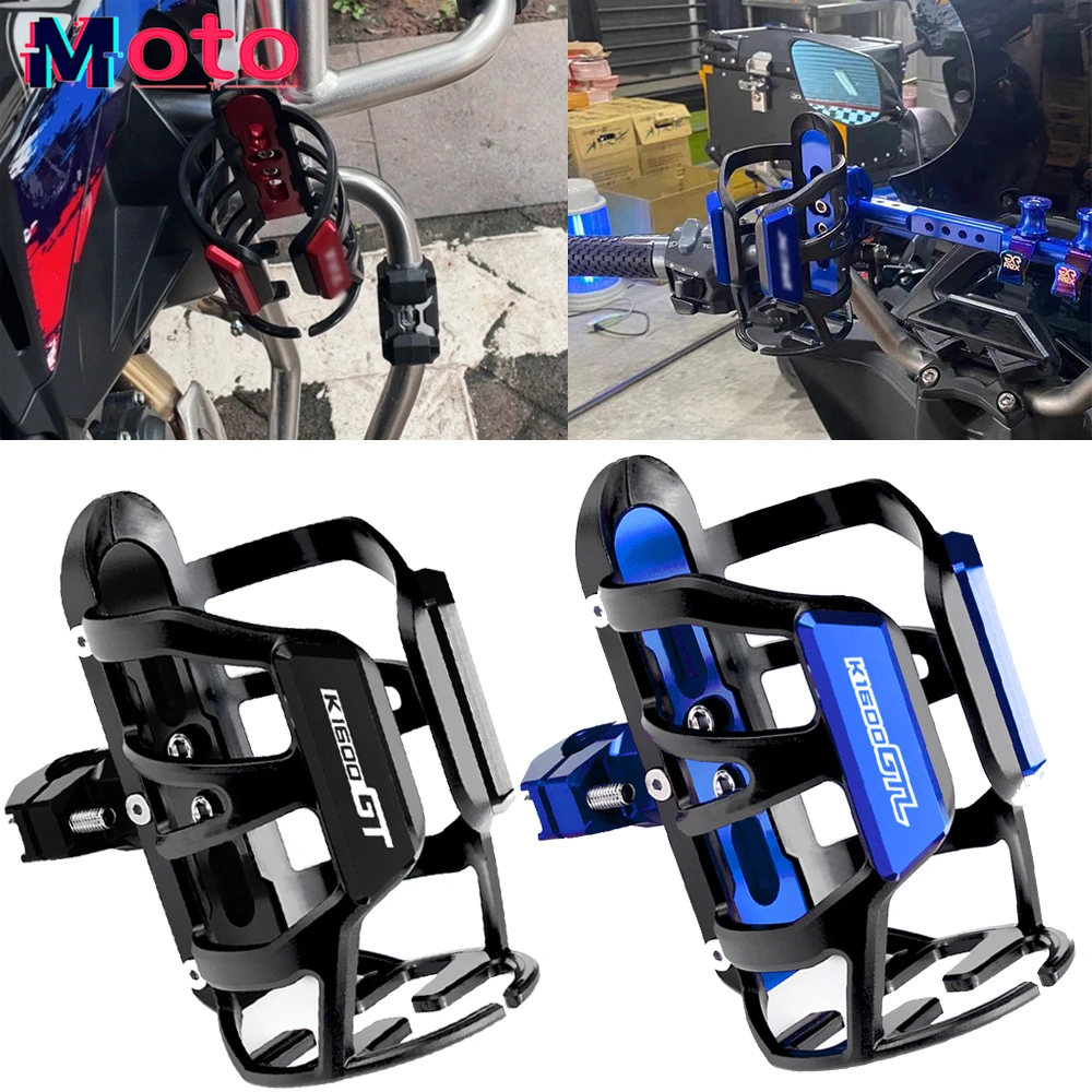 

For BMW K1600 K1600GT K1600GTL K1600 GT GTL 2011-2021 2022 Motorcycle CNC Durable Beverage Water Bottle Cup Drink Cup Holder