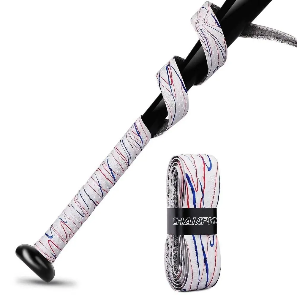 

New PU Bat Grip Tape Sweatband Absorbs Sweat Baseball PU Grip Tape Anti-slip Baseball Sweatband Badminton