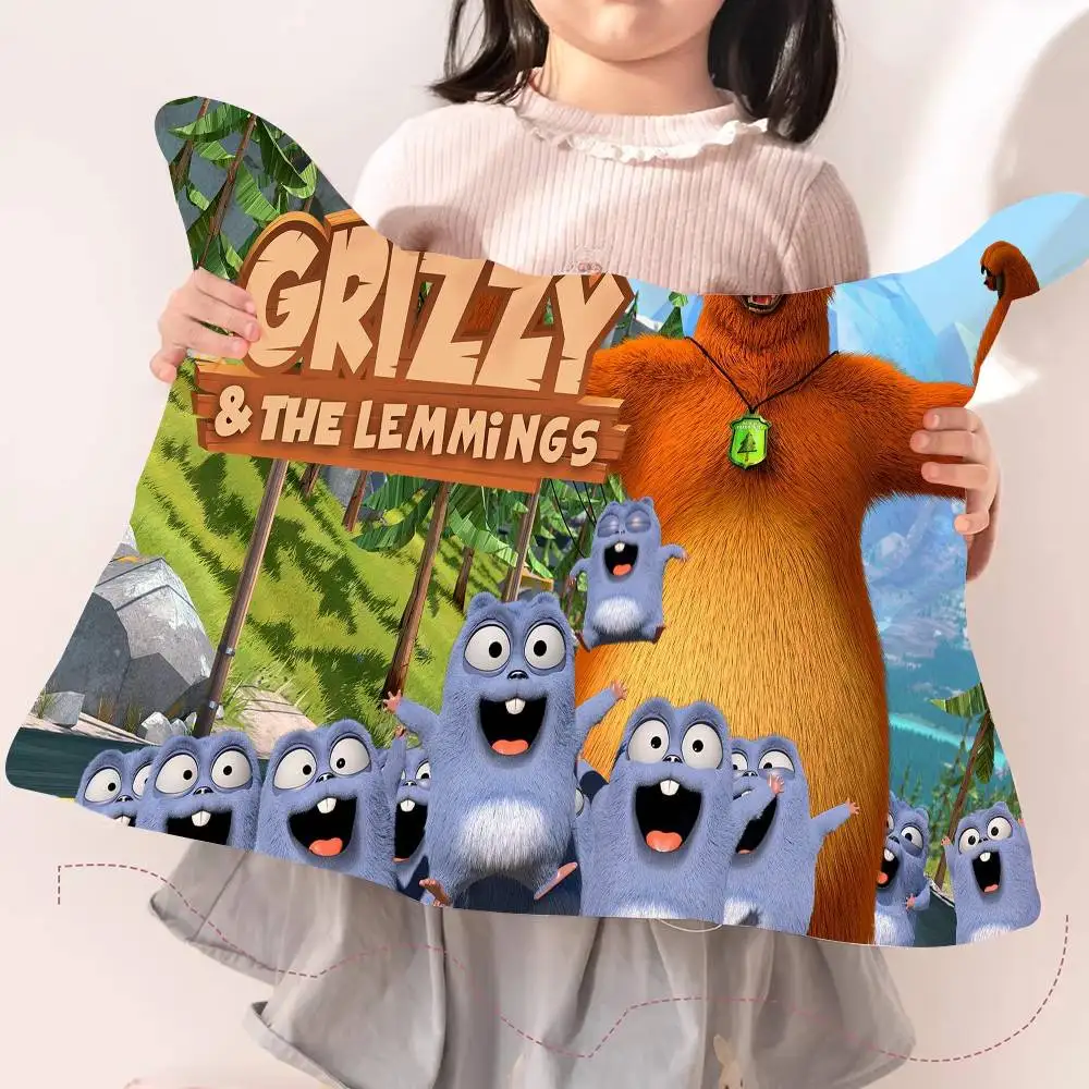 Comedy G-Grizzly And L-Lemming - Home Textiles Là Gì ulasan dan harga