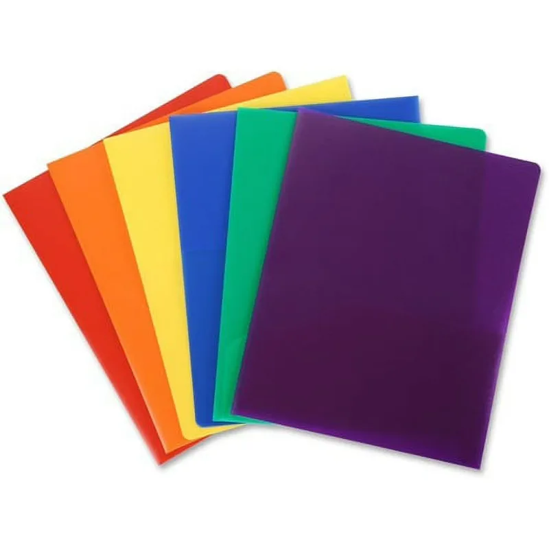 BSN20882, 2-pocket Poly Portfolio, 1 Each, Green