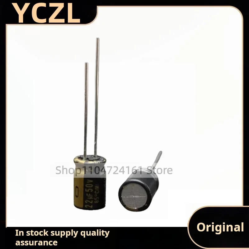 10PCS brand new imported MUSE KZ 22uF 50v copper foot audio capacitor