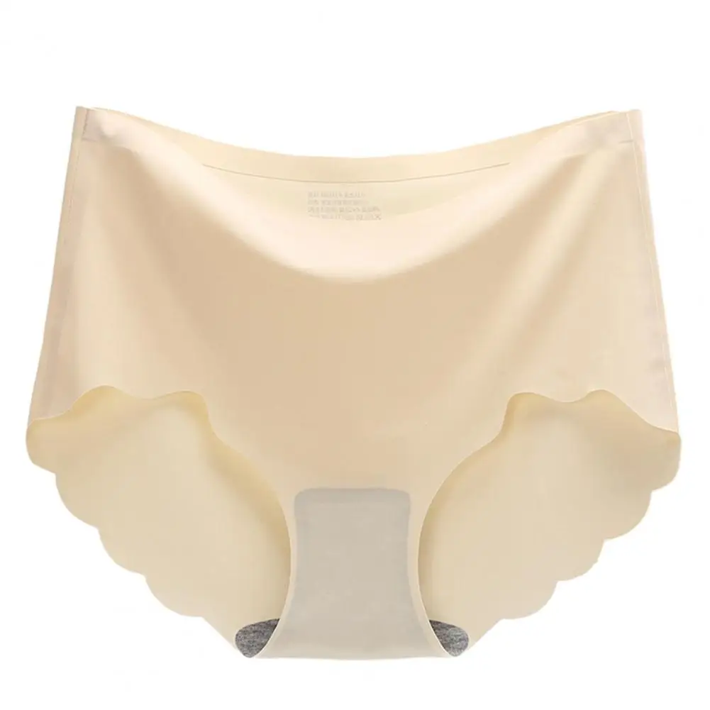 Seamless Underwear for Women High Waisted No Show Stretch Briefs Breathable Full Coverage Ladies Panties