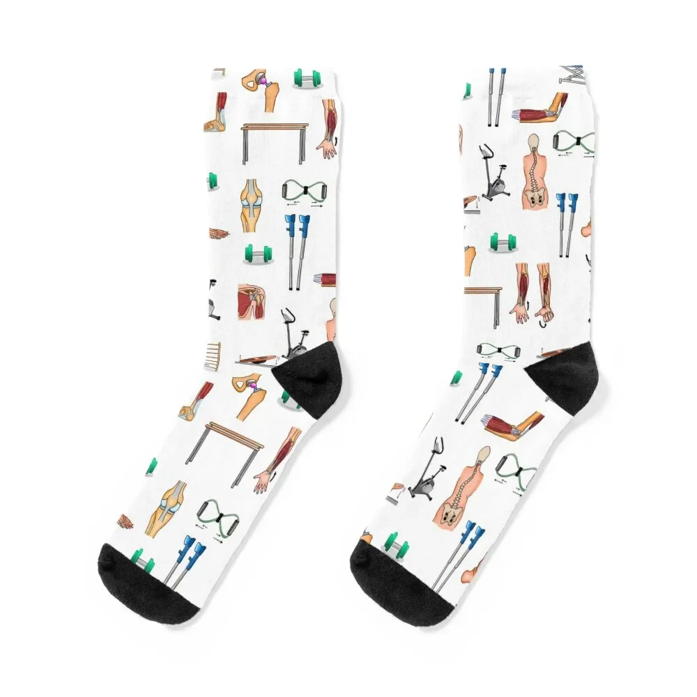 Physiotherapy ISHA Socks Stockings Novelties football hiphop Socks Woman Men's