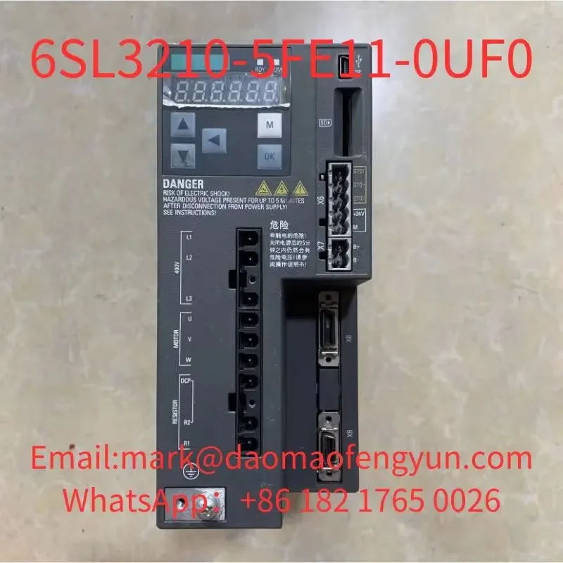 6SL3210-5FE11-0UF0 Used Tested Ok, In Good Condition SINAMICS V90