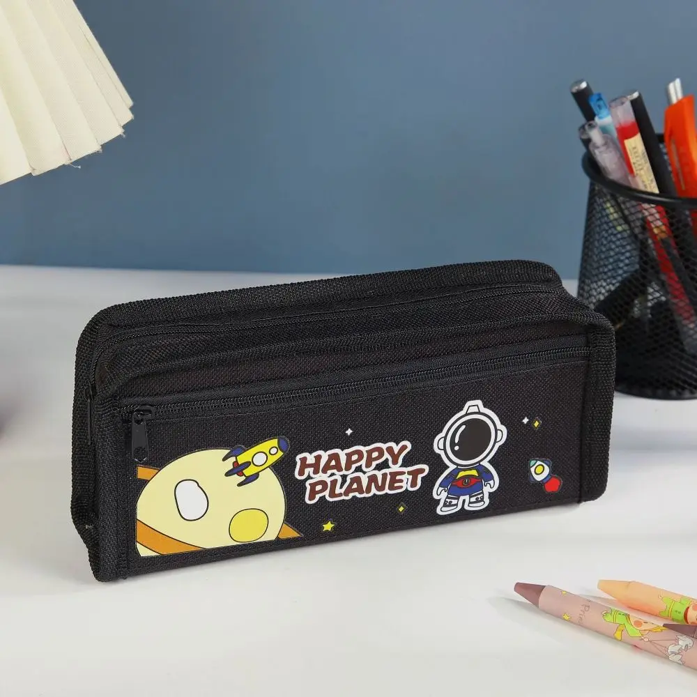 Large Capacity Multilayer Pencil Bag Creative Stationery Bag Multifunctional Pencil Case School Office Supplies