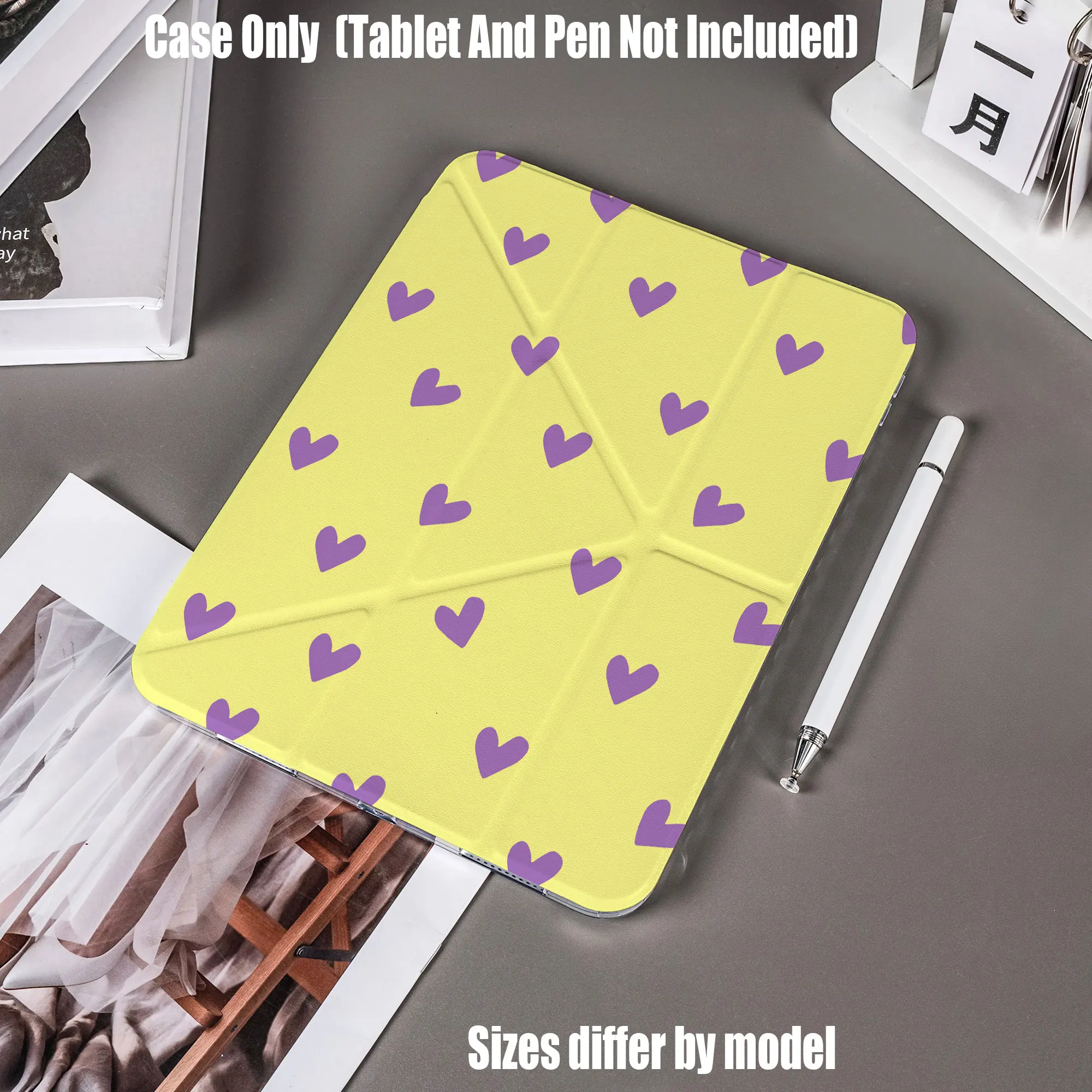 

Slim Fit Premium TPU Tablet Cover, Shockproof Durable Lightweight Protective Case for iPad Samsung Huawei Honor Redmi Xiaomi