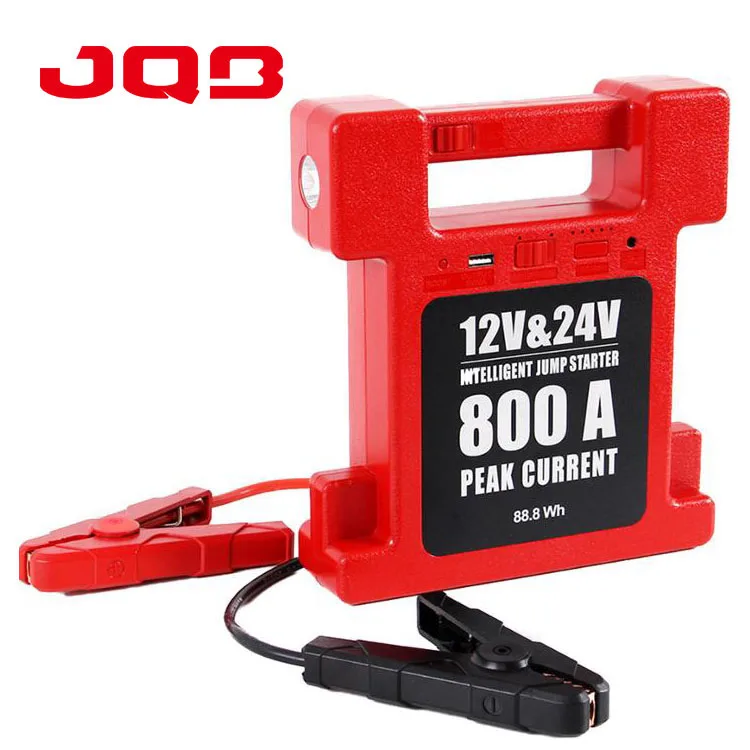 12V/24V Emergency Auto Jump Starter Power Bank Battery Ultra Booster Rescue Tool Kit